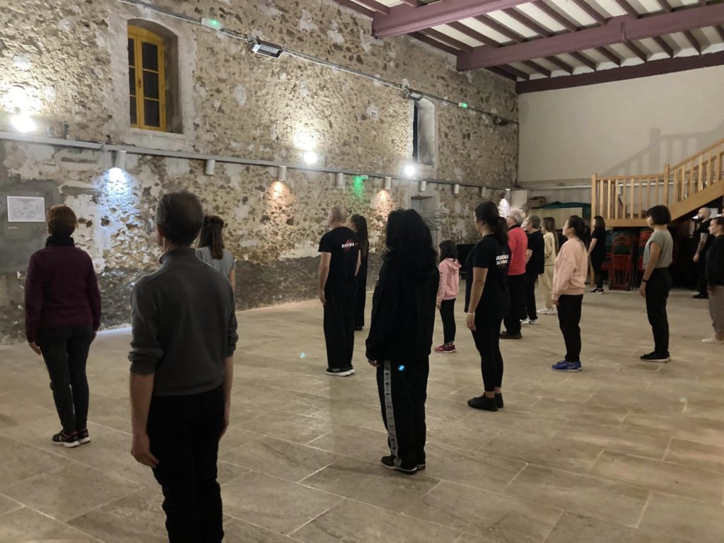 Salle d'entrainement de tai chi à Jossigny, en Seine et Marne 77